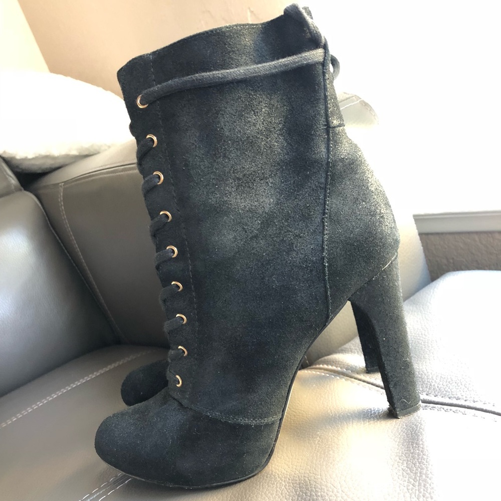 INC International Concepts Bisquit Lace Up Boots